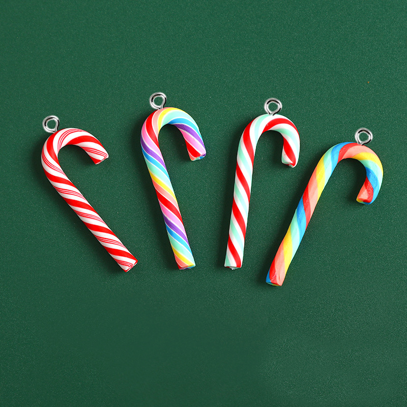 10pcs Cute Clay Christmas Pend - Resin Craft Projects ulasan dan harga