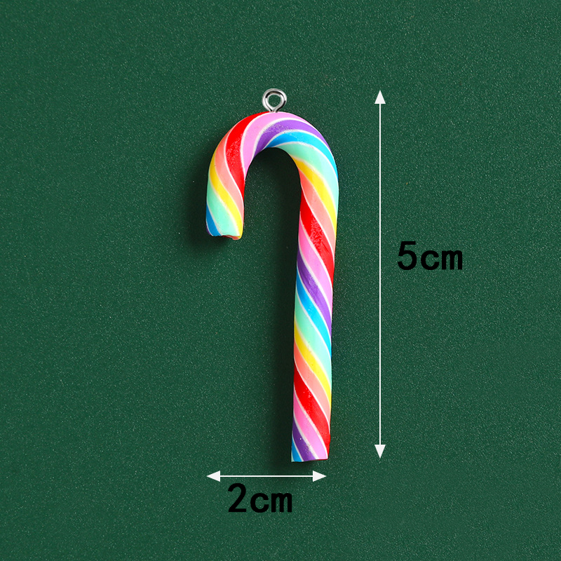 10pcs Cute Clay Christmas Pend - Resin Craft Projects ulasan dan harga