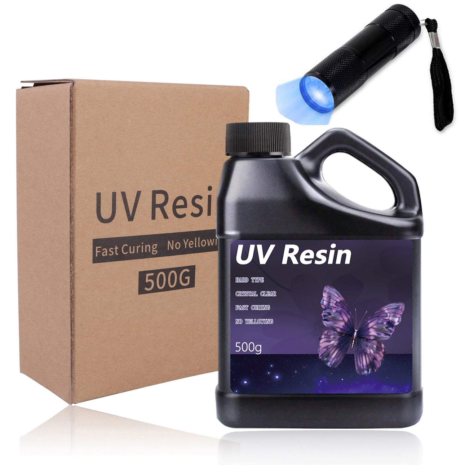 UV Resin-Bulk Upgraded Crystal - Epoxy Uv Resin Kit ulasan dan harga
