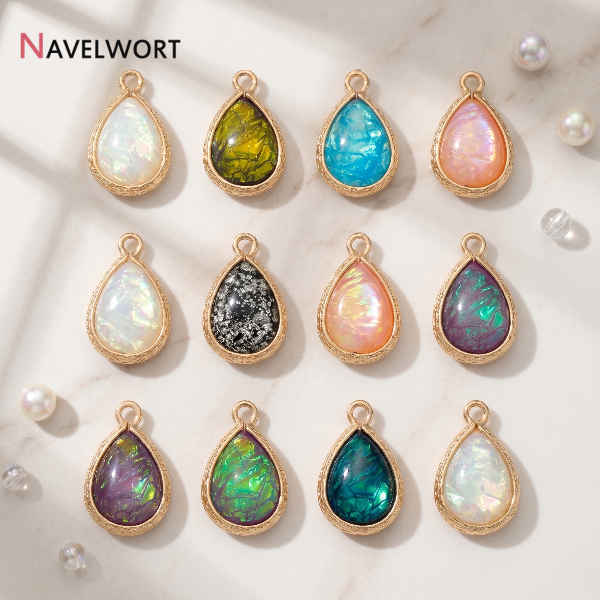 18K Gold Plated Brass With Res - Resin Craft Projects ulasan dan harga
