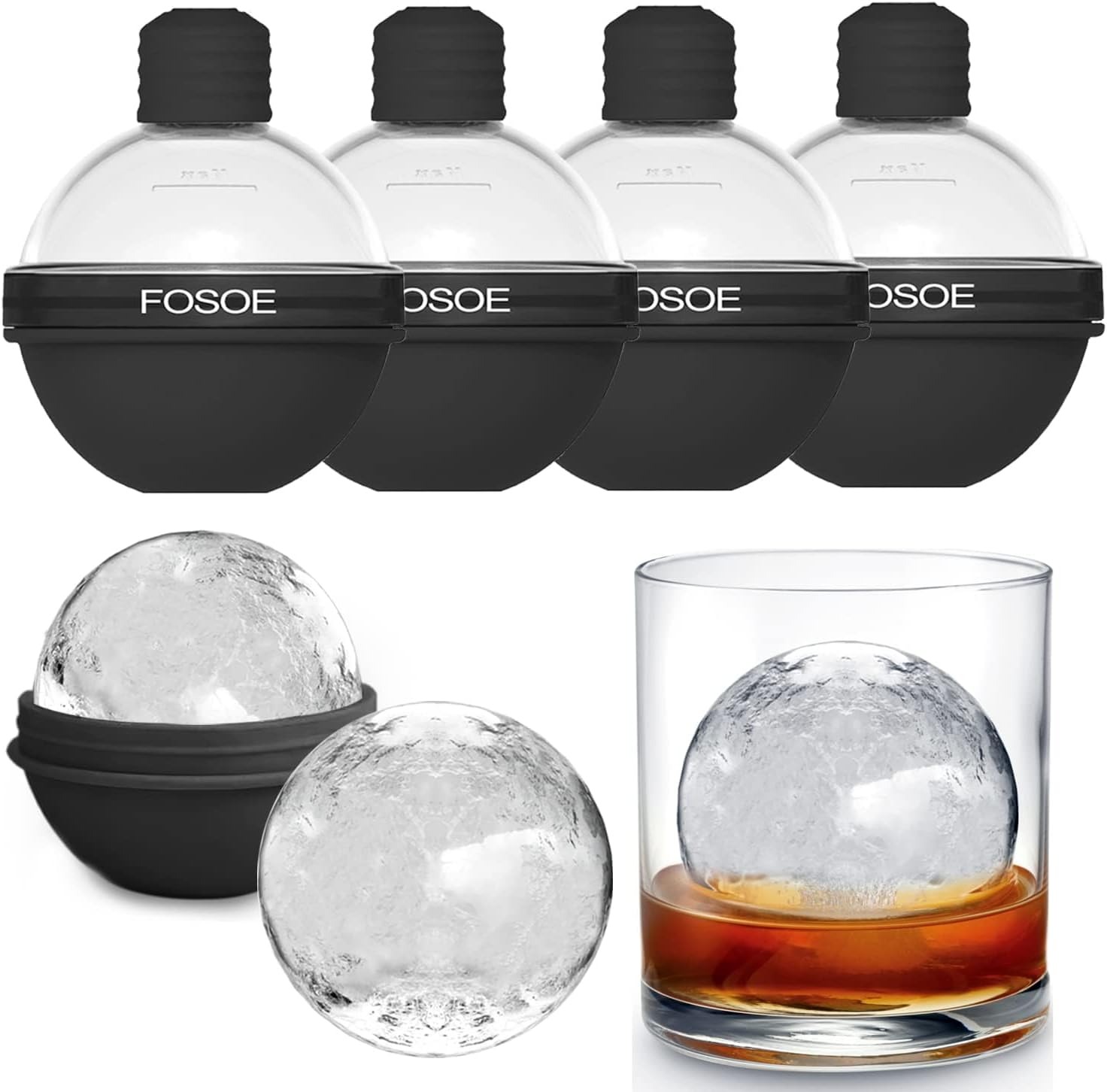 Silicone Ice Ball Molds for Wh - Coaster Mold Round ulasan dan harga