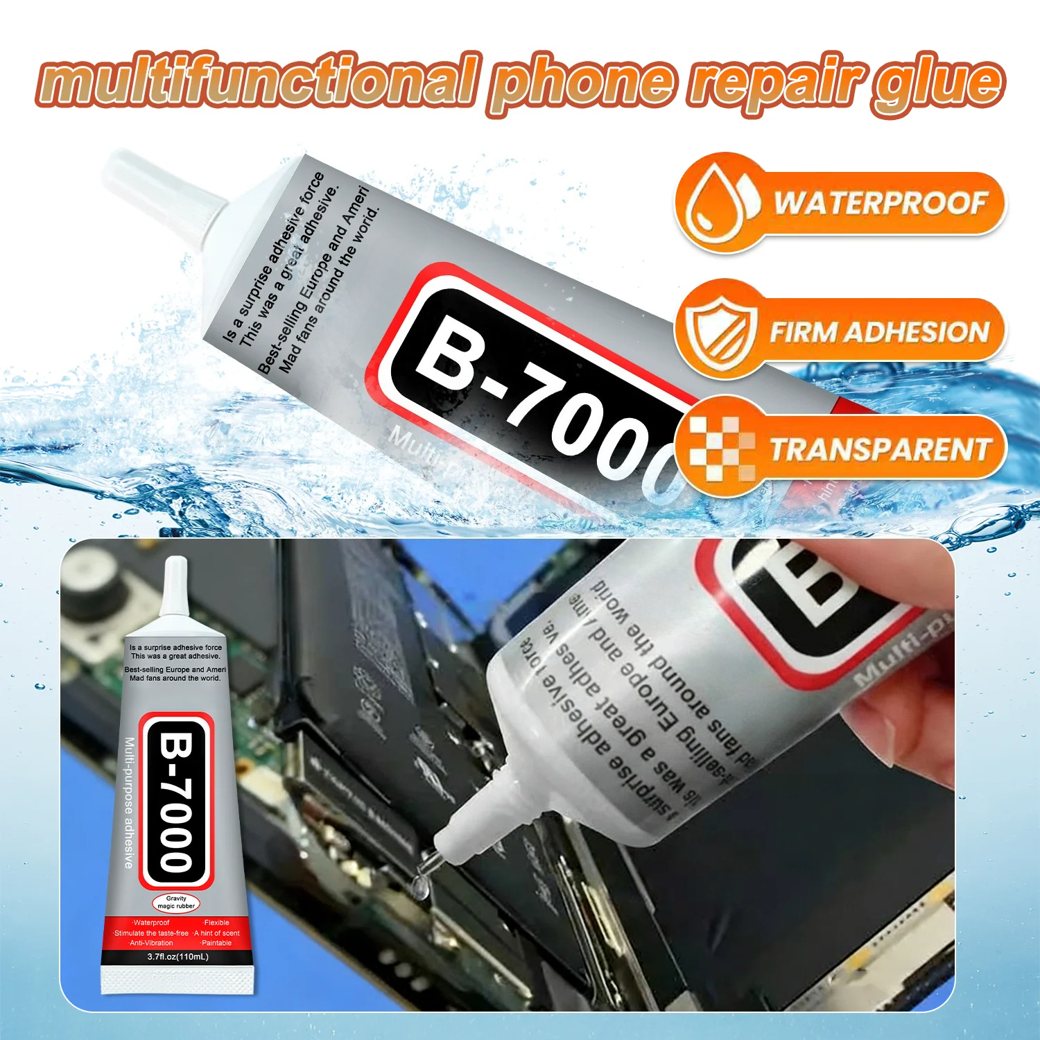 1-10Pcs B-7000 Super Glue Lool - Crafting Resin ulasan dan harga