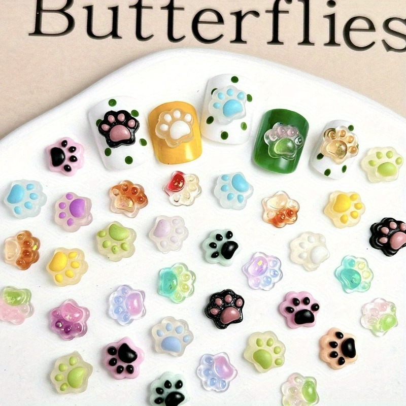 100 pieces luminous resin cat' - Crafting Resin ulasan dan harga