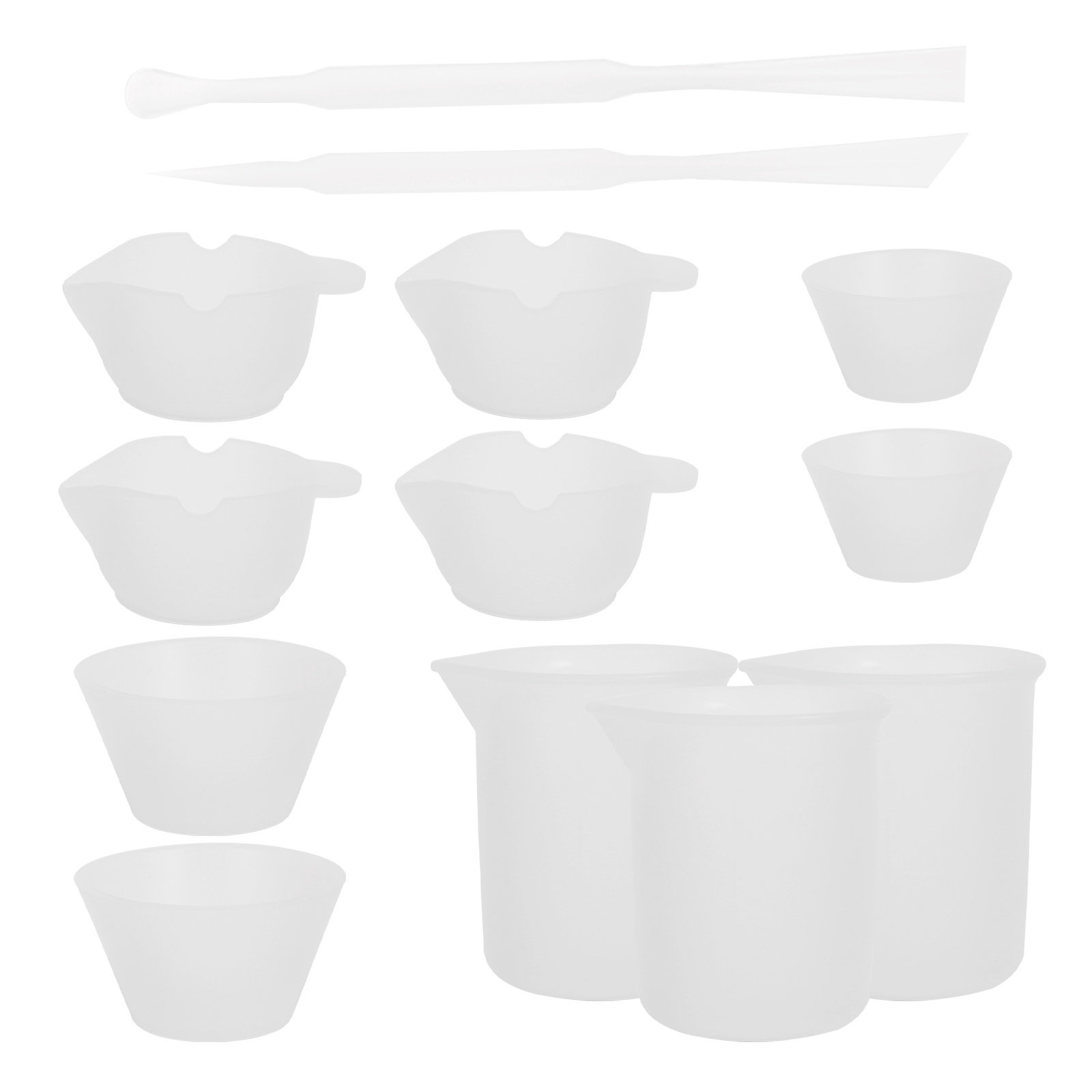 1Set Silicone Measuring Cups T - Mixing Cup Silicone ulasan dan harga