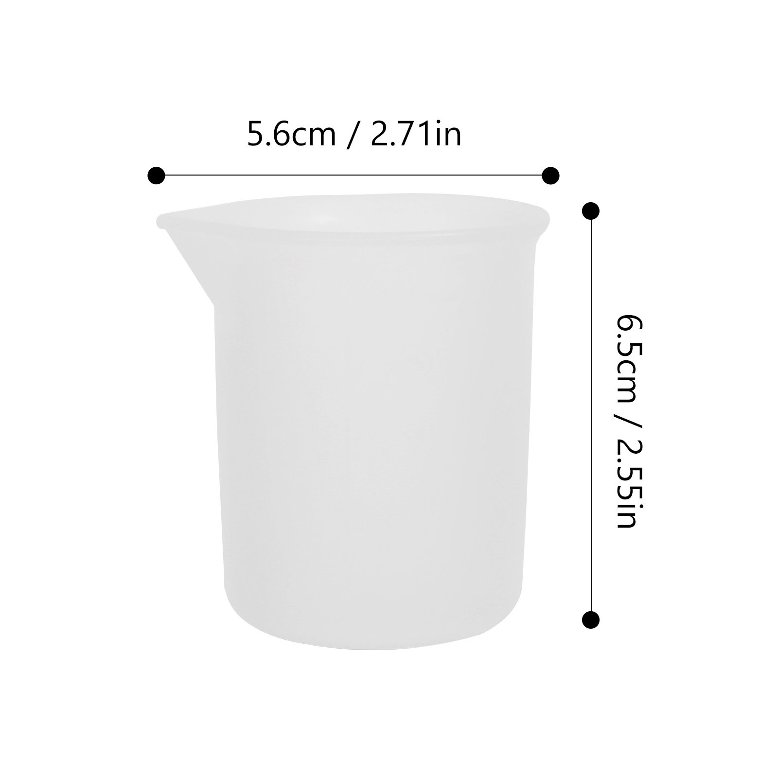 1Set Silicone Measuring Cups T - Mixing Cup Silicone ulasan dan harga