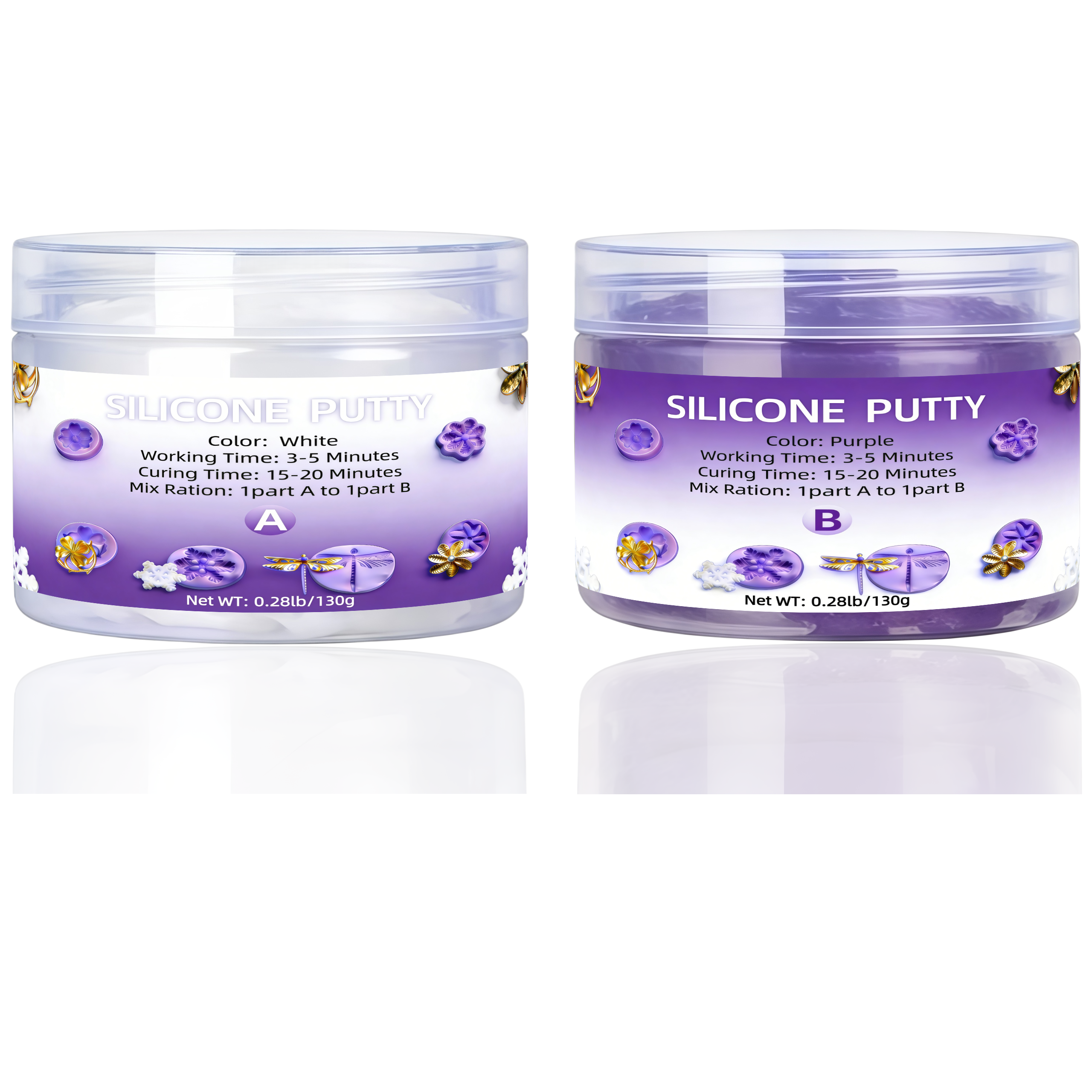 Silicone Putty - Flexible Sili - Resin Craft Kit ulasan dan harga