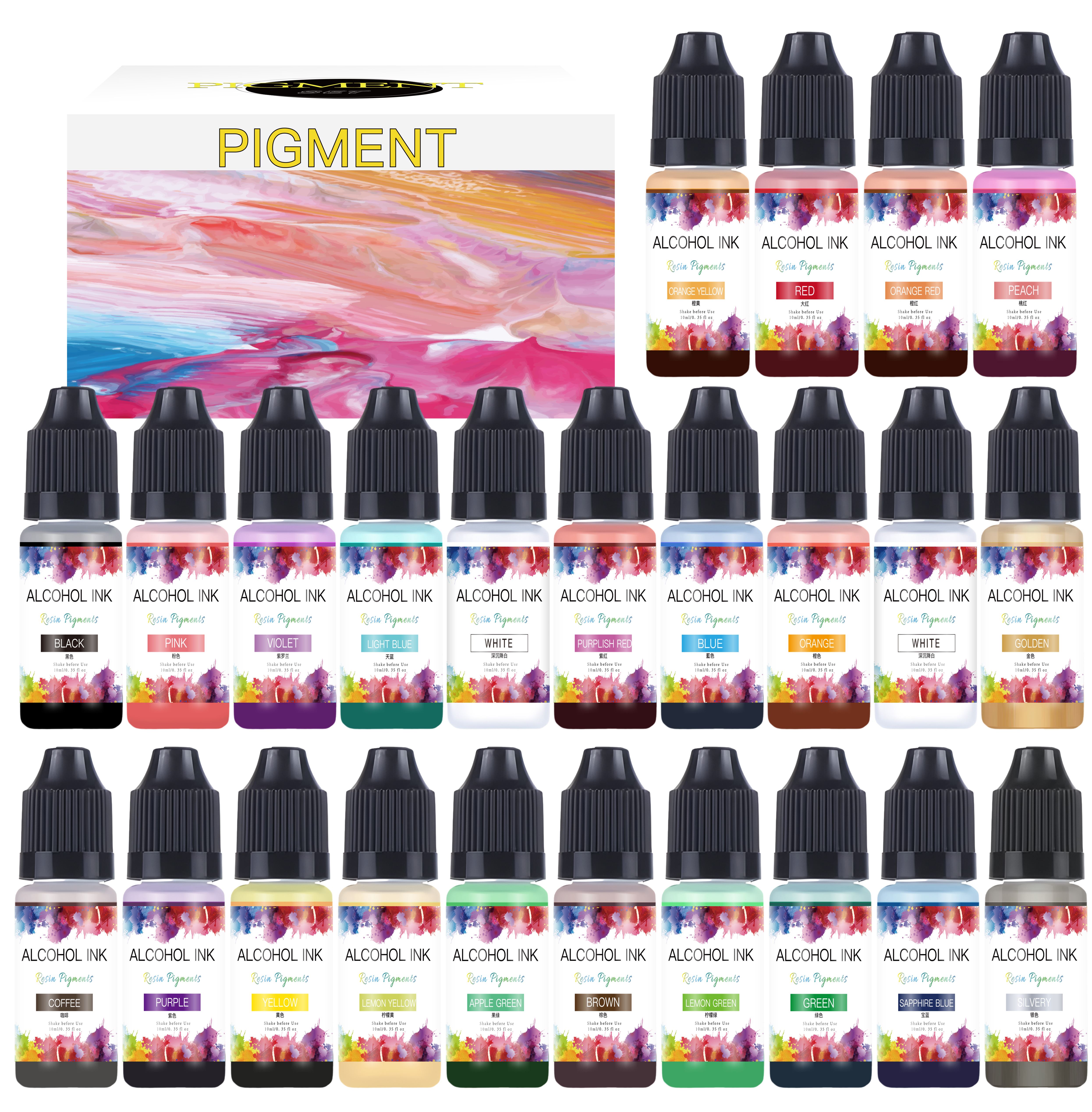 10ml Alcohol Ink Art Epoxy Res - Resin Dye Alcohol ulasan dan harga