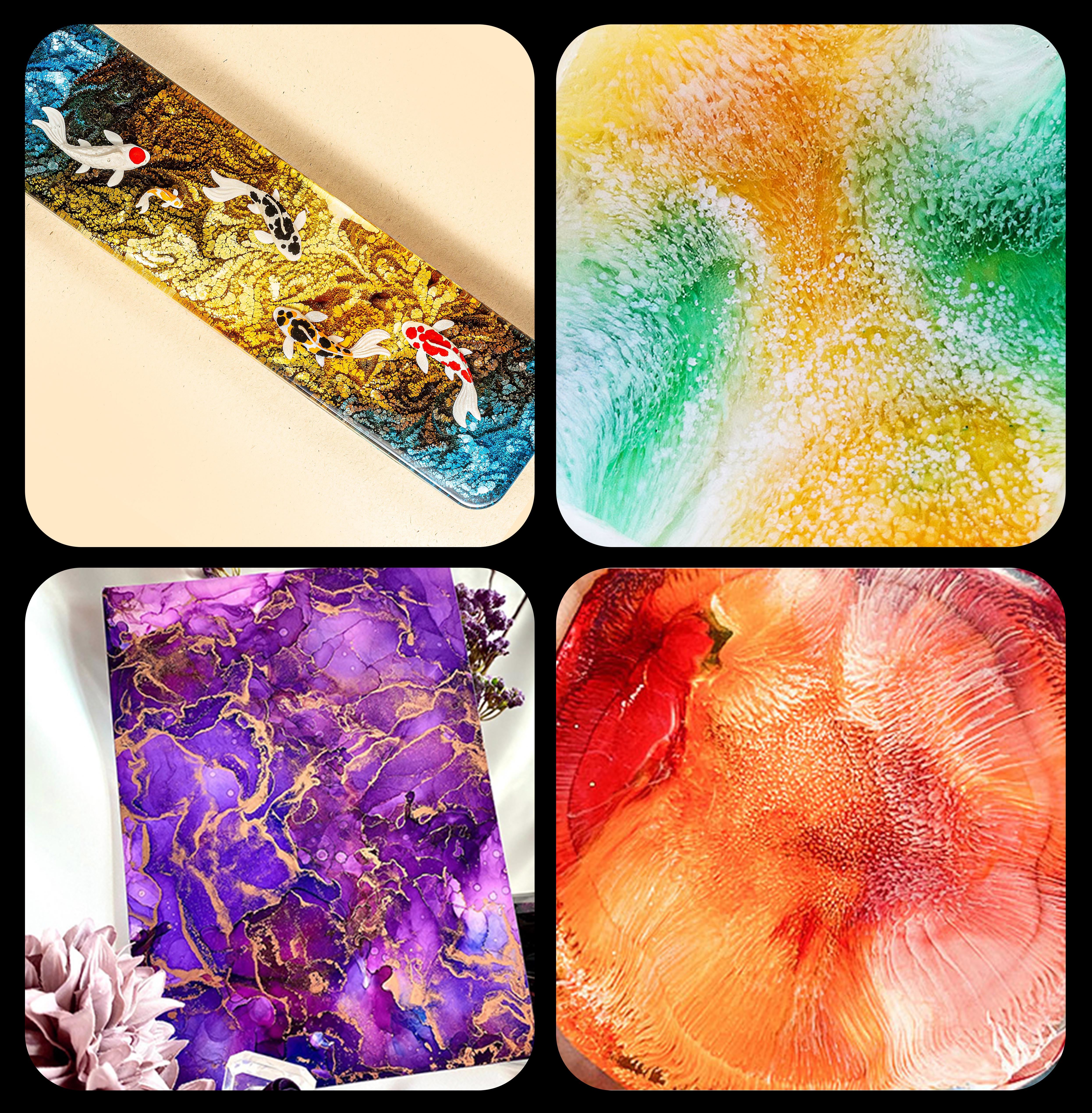 10ml Alcohol Ink Art Epoxy Res - Resin Dye Alcohol ulasan dan harga