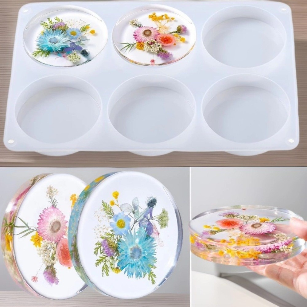 Creative Coasters Silicone Mol - Coaster Mold Round ulasan dan harga
