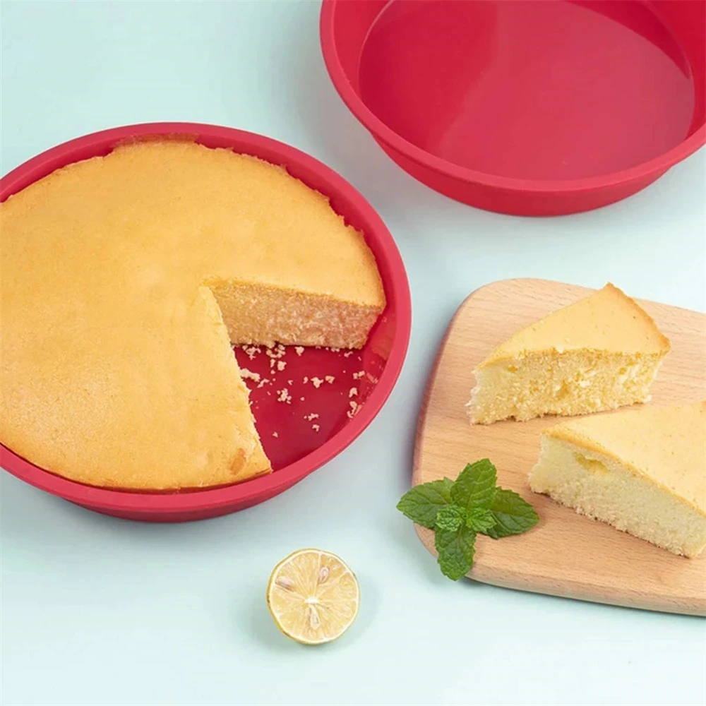 Silicone Cake Mold 4/6/8Inch R - Coaster Mold Round ulasan dan harga