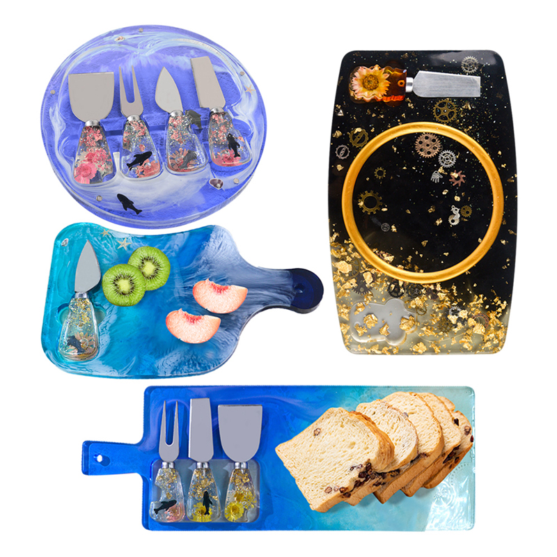 DM379 Knife And Fork Handle Re - Flower Preservation Resin ulasan dan harga