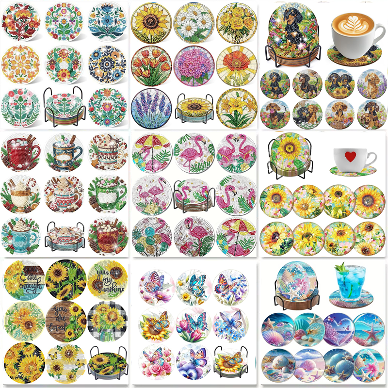 8-piece set/Diamond painting c - Resin Craft Kit ulasan dan harga