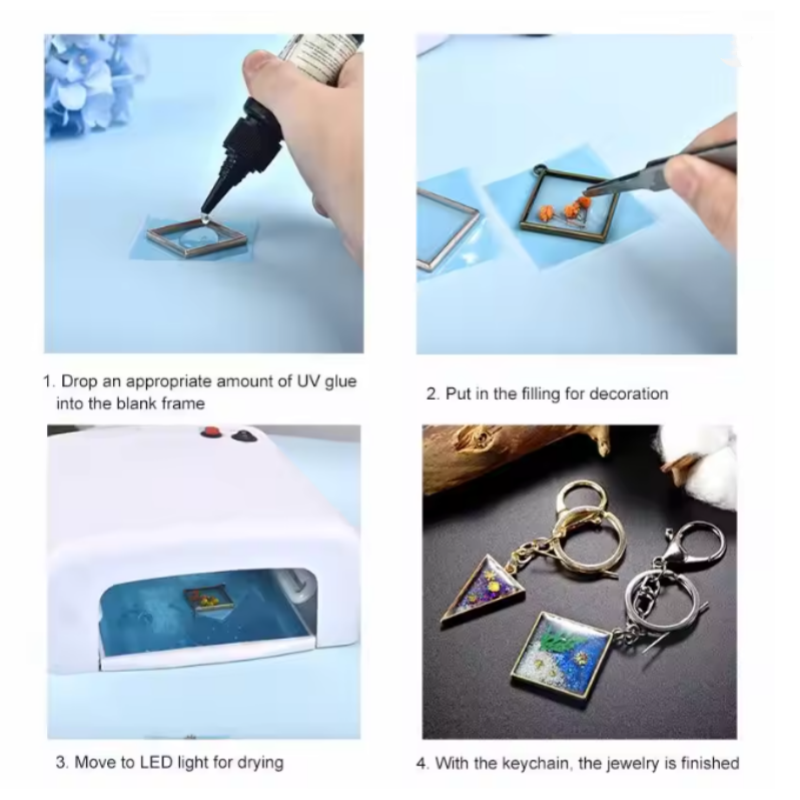 100g UV Resin Clear,Hard,Upgra - Epoxy Uv Resin Kit ulasan dan harga
