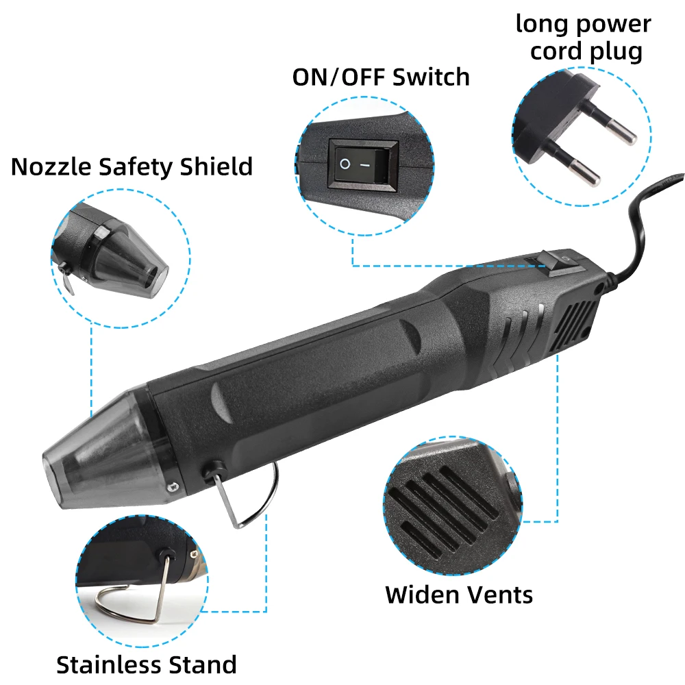 300W EU Hot Air Gun Soldering  - Heat Gun Small ulasan dan harga