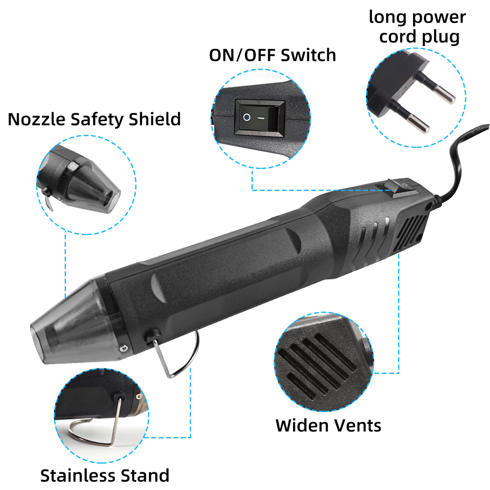 300°C 220V Hot Air Gun DIY Too - Heat Gun Small ulasan dan harga
