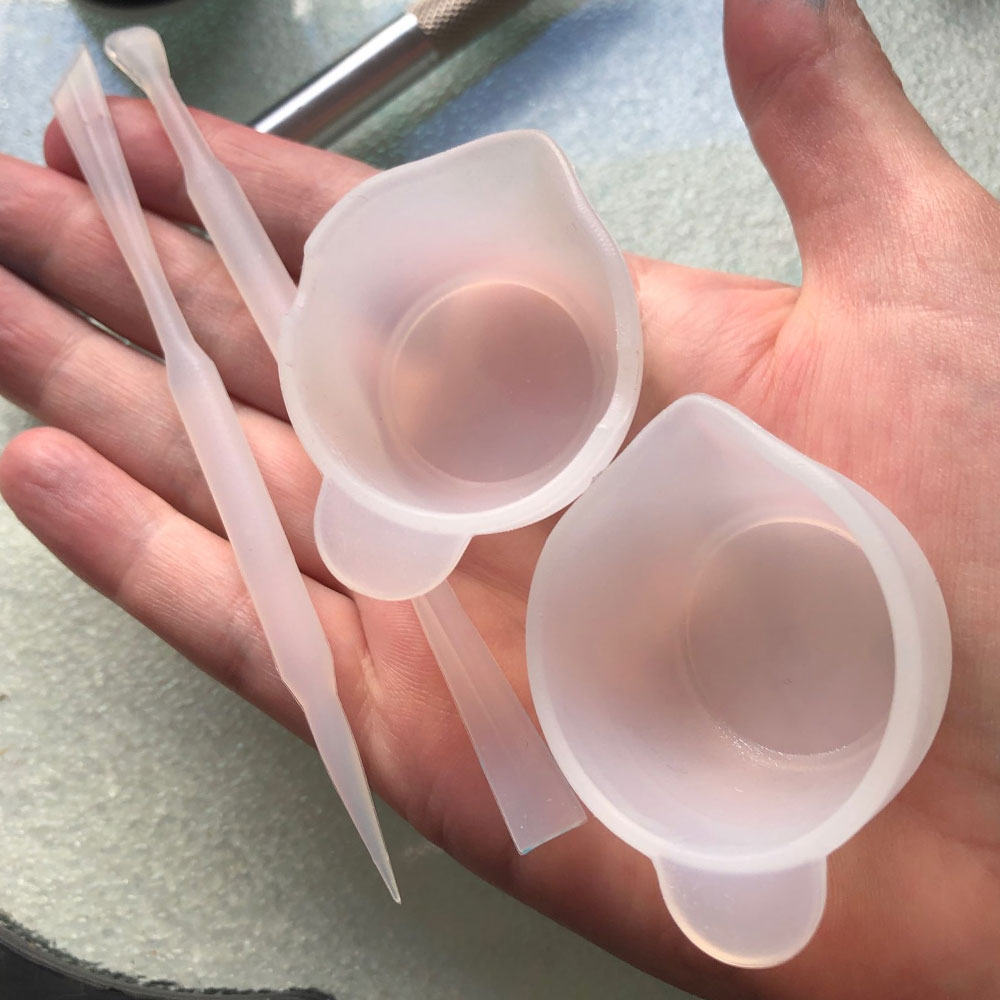 DIY Resin Jewelry Making Tool  - Mixing Cup Silicone ulasan dan harga