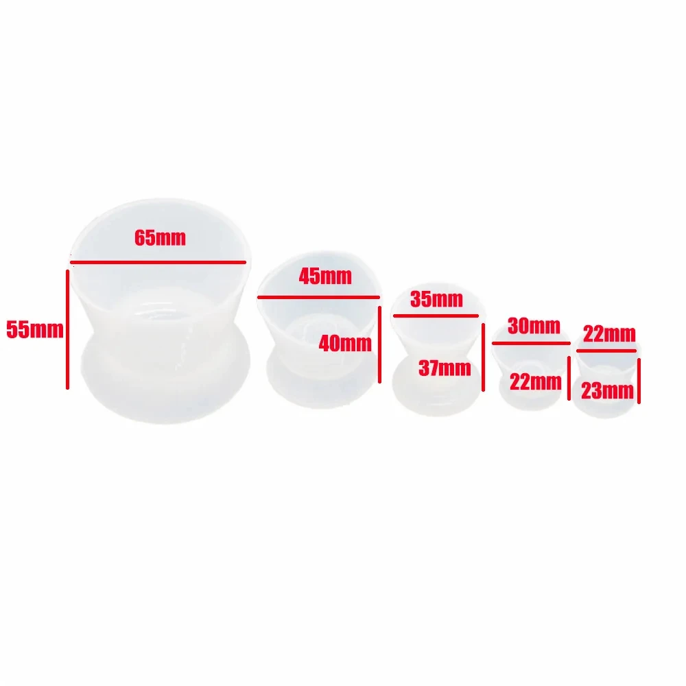 1 set Dental Silicone Mixing C - Mixing Cup Silicone ulasan dan harga