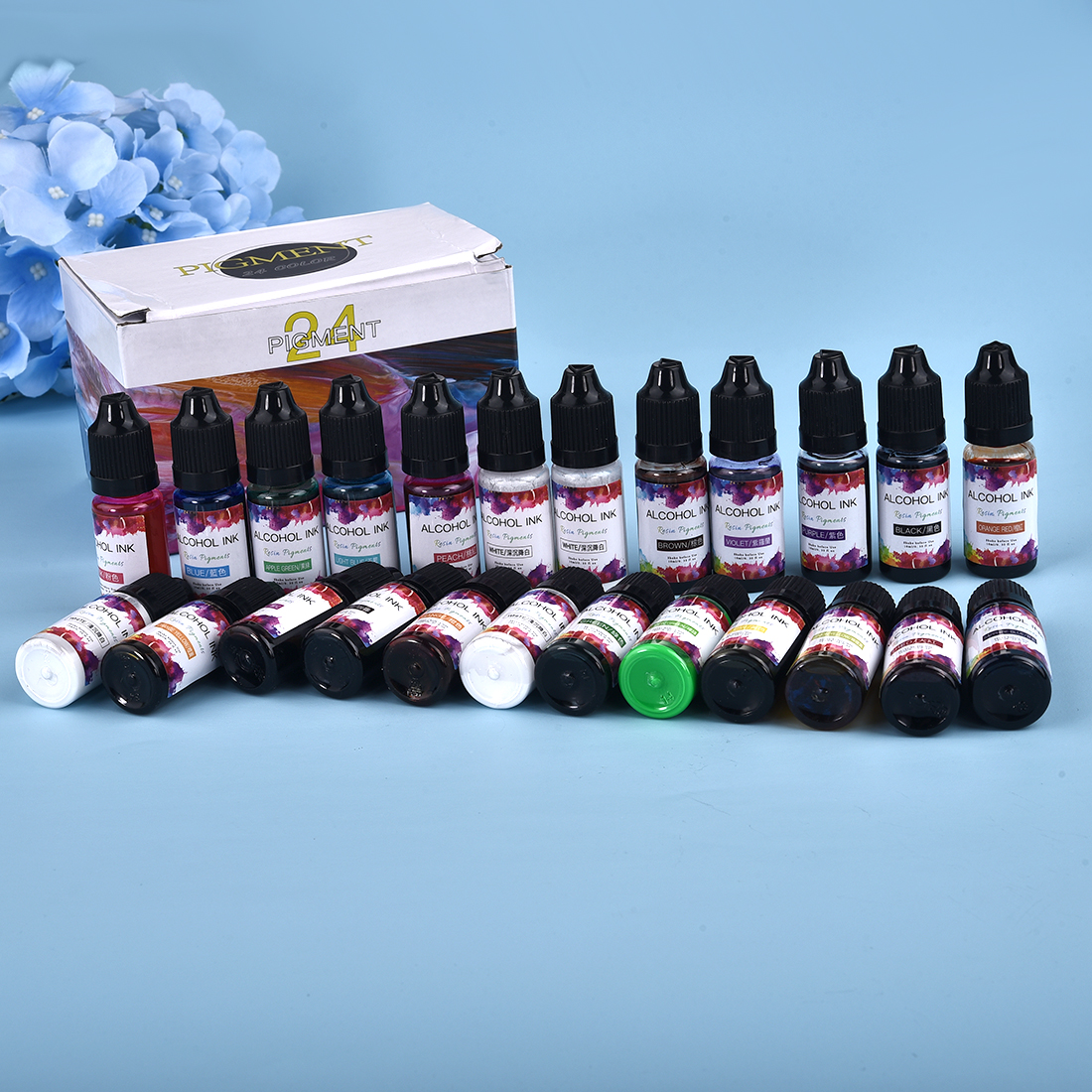 10ML Art Ink Alcohol Resin Pig - Resin Dye Alcohol ulasan dan harga
