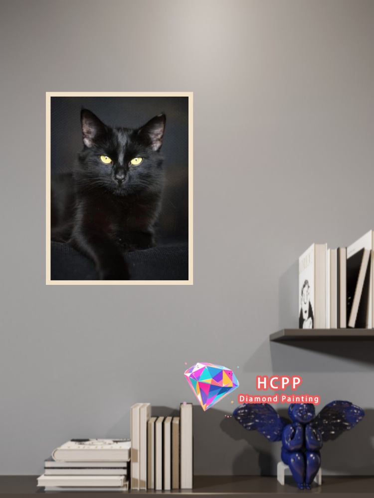 unframe Black Cat Animal Diamo - Resin Craft Kit ulasan dan harga