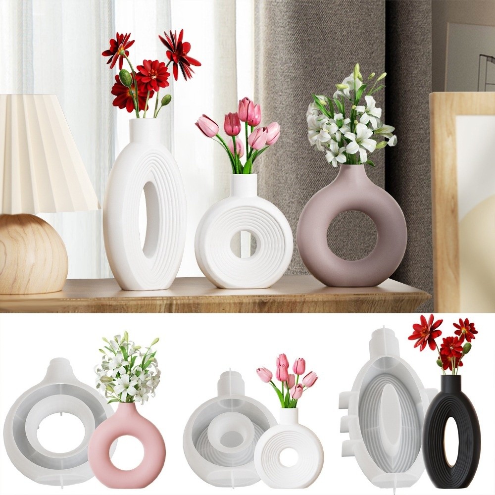 Modern Oval Stripe Silicone Va - Resin Craft Workshop ulasan dan harga