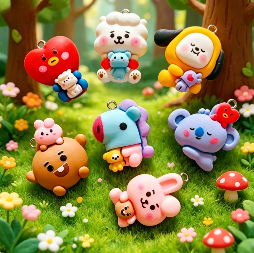 70PCS Kawaii Dog Bunny Cute Re - Resin Craft Projects ulasan dan harga