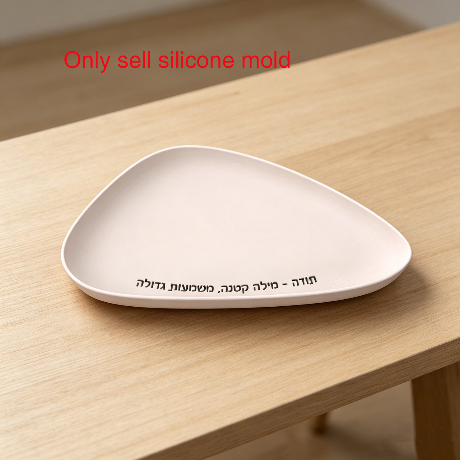 Silicone Tray Mold with Hebrew - Serving Tray Mold ulasan dan harga