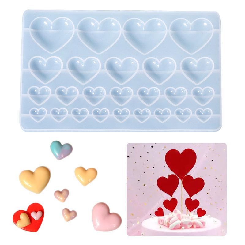 Silicone Mold Heart Shape Pend - Resin Craft Workshop ulasan dan harga