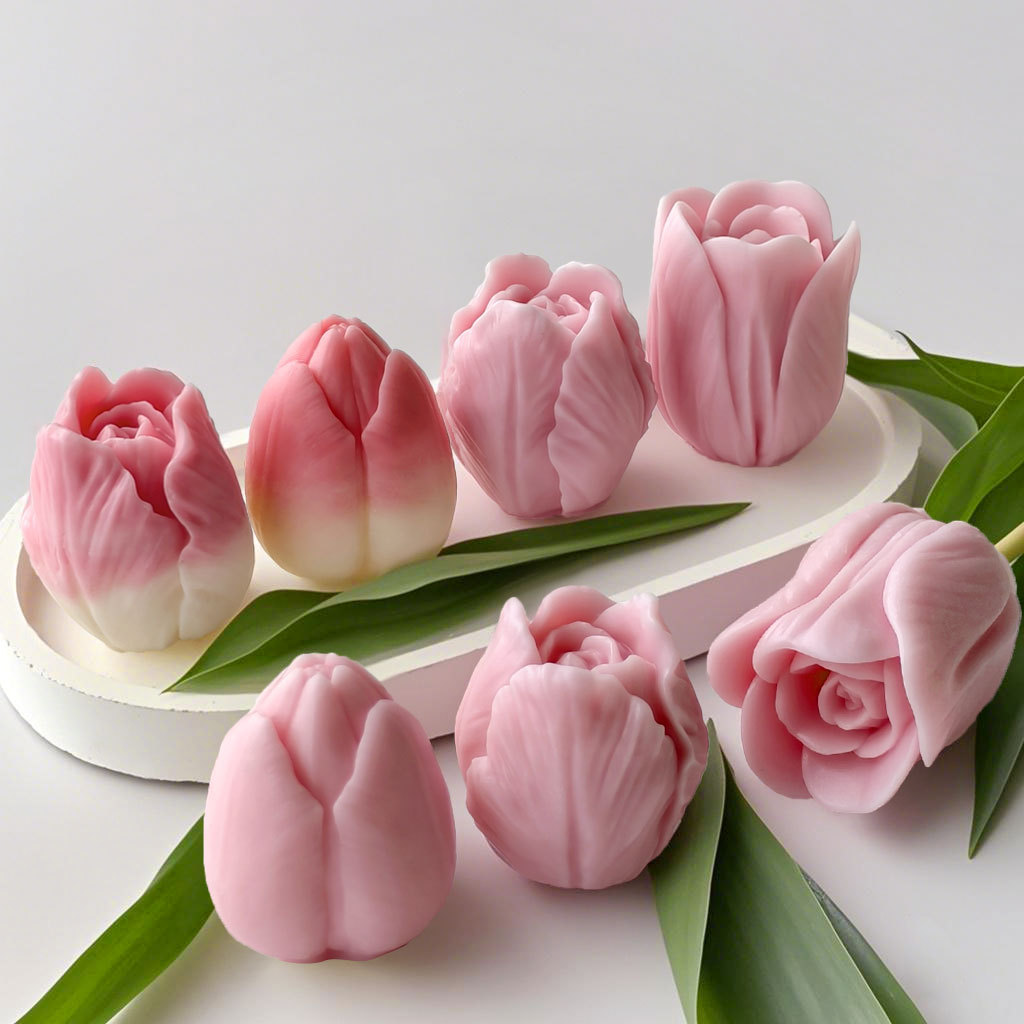 DIY tulip candle silicone mold - Flower Preservation Resin ulasan dan harga
