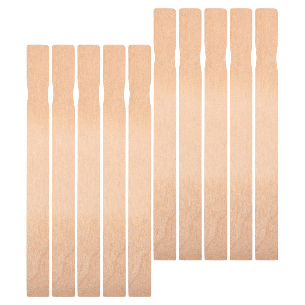 10Pcs Wooden Craft Sticks Natu - Resin Craft Workshop ulasan dan harga