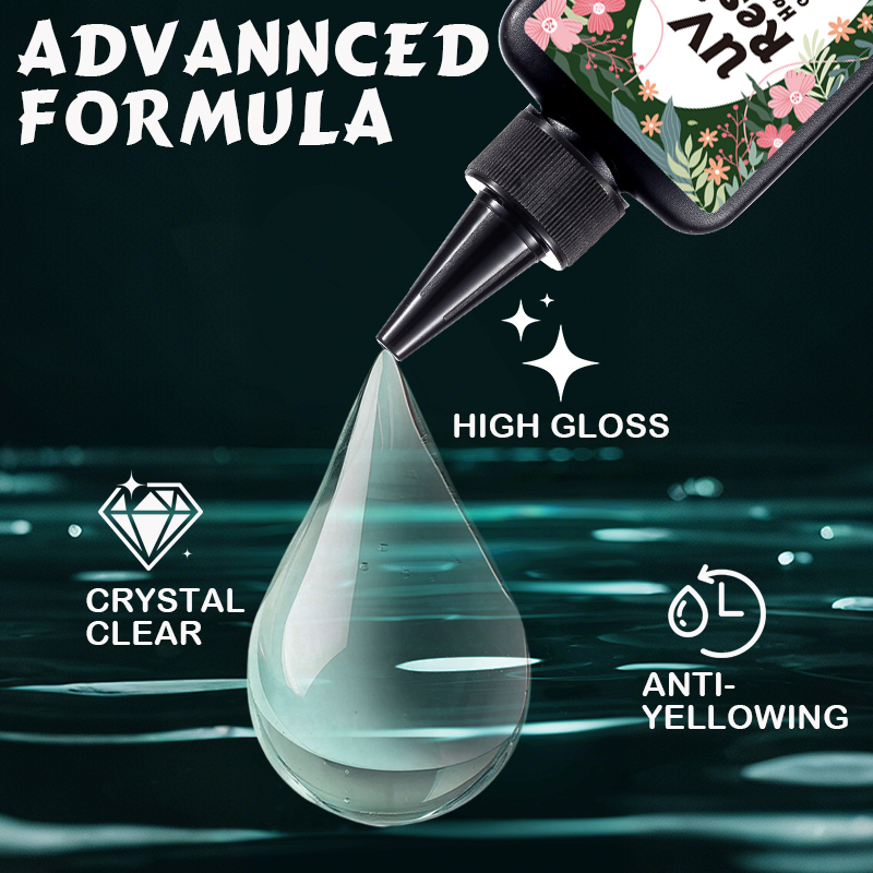 Newly Upgraded Crystal Clear H - Epoxy Uv Resin Kit ulasan dan harga