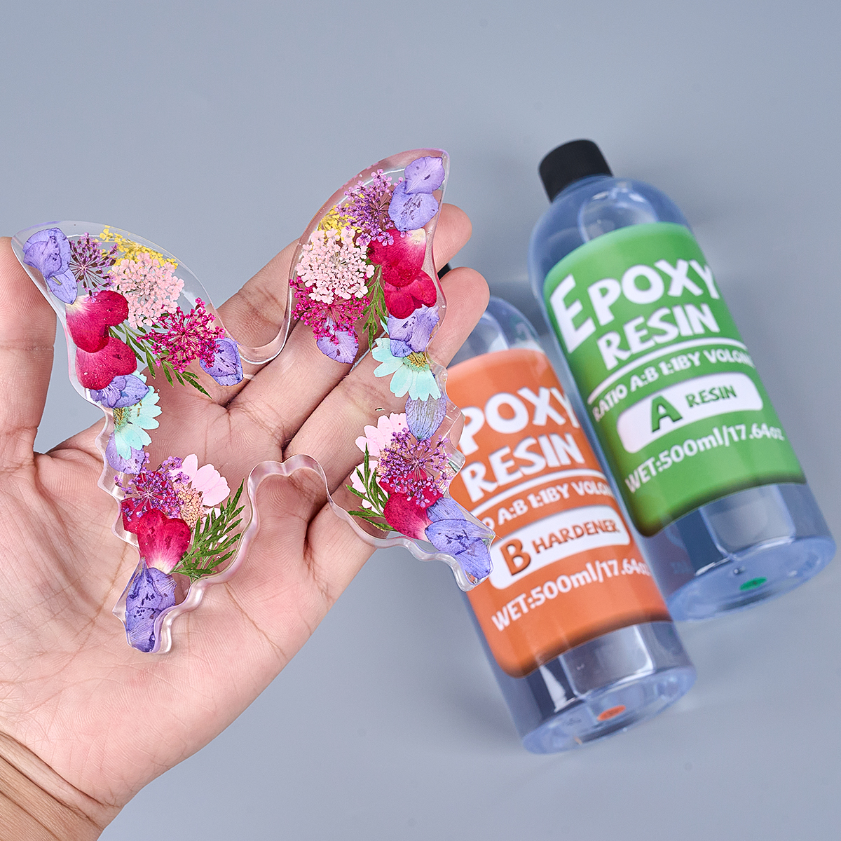 1:1 AB Resin Epoxy Glue Kit Hi - Resin Jewelry Kit ulasan dan harga
