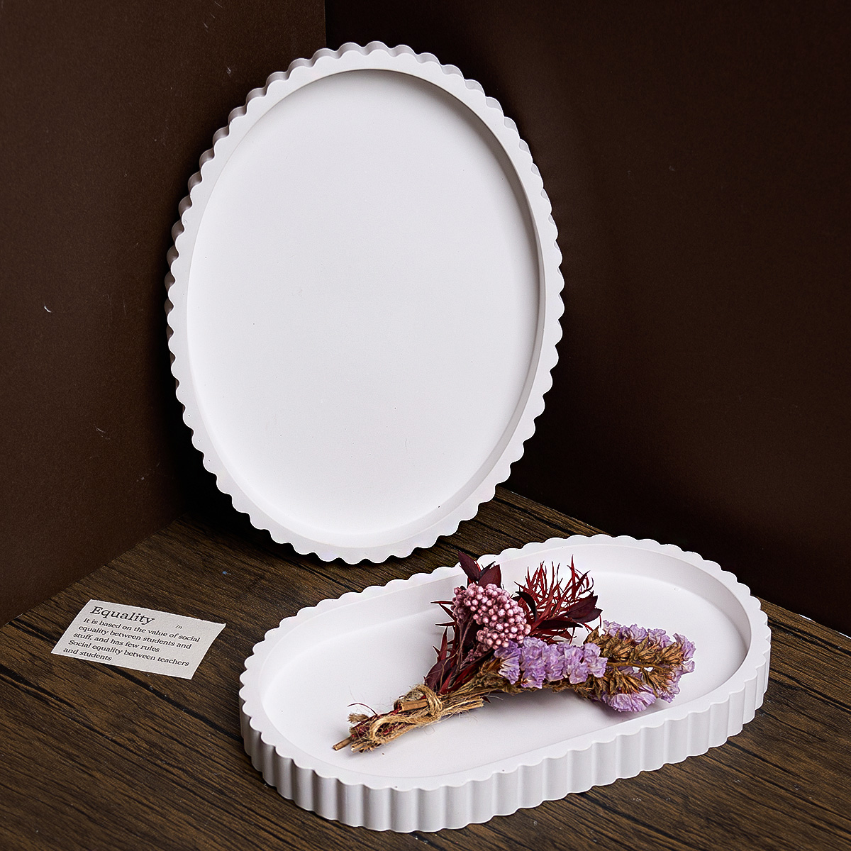 DIY Concrete Tray Silicone Mol - Coaster Mold Round ulasan dan harga