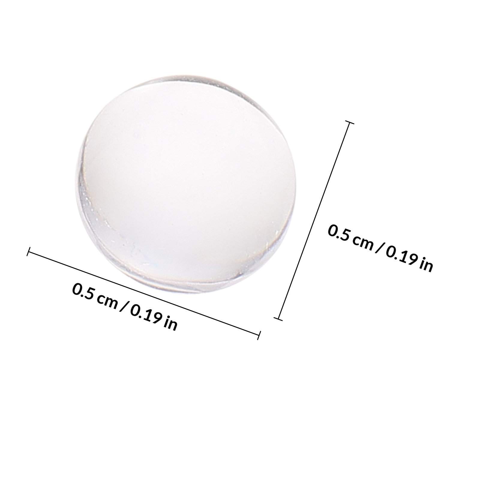 350Pcs Flat Round Resin Patche - Resin Craft Material ulasan dan harga