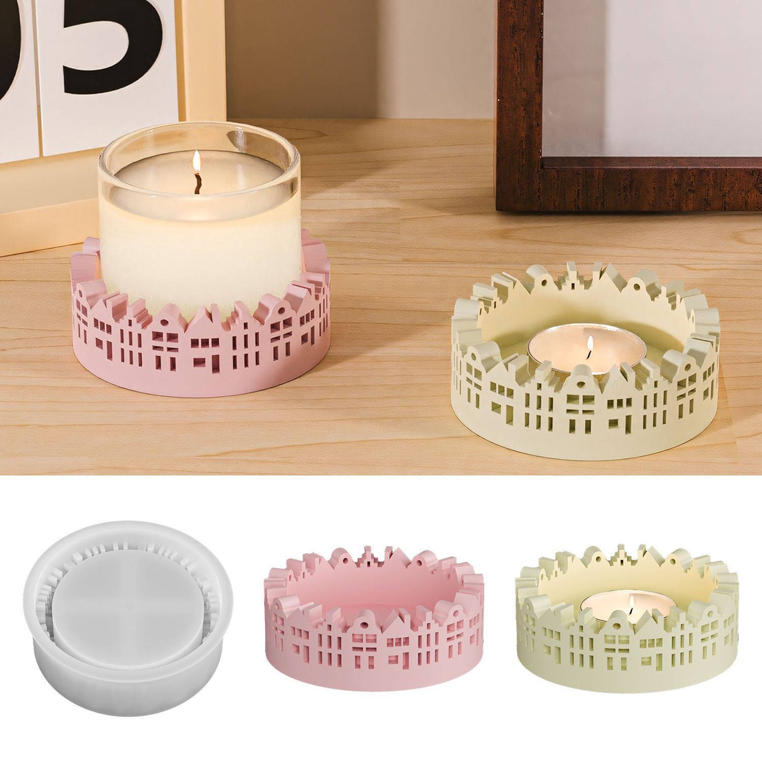 Hollow House Mold Flexible Res - Resin Craft Workshop ulasan dan harga