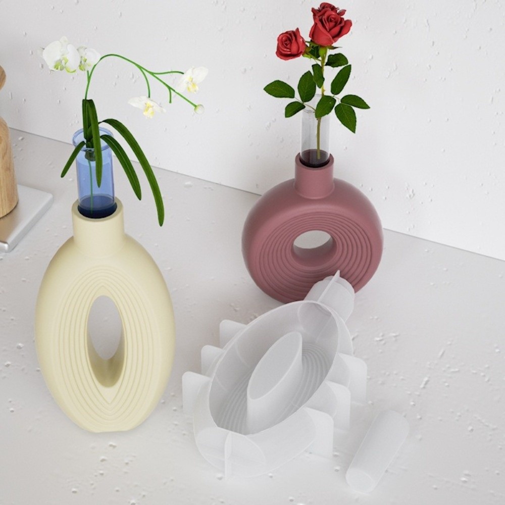 Modern Oval Stripe Silicone Va - Resin Craft Workshop ulasan dan harga