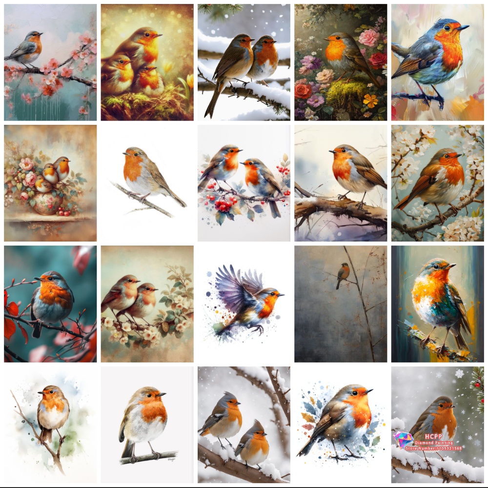 unframe Robin Bird Cute Robin  - Resin Craft Kit ulasan dan harga
