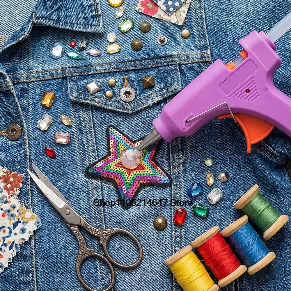 Hot Melt Glue Gun DIY Mini Hou - Heat Gun Small ulasan dan harga