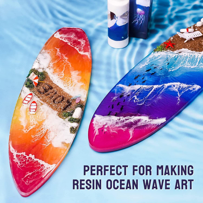 Surfboard Resin Tray Molds Sur - Resin Ocean Wave Mold ulasan dan harga