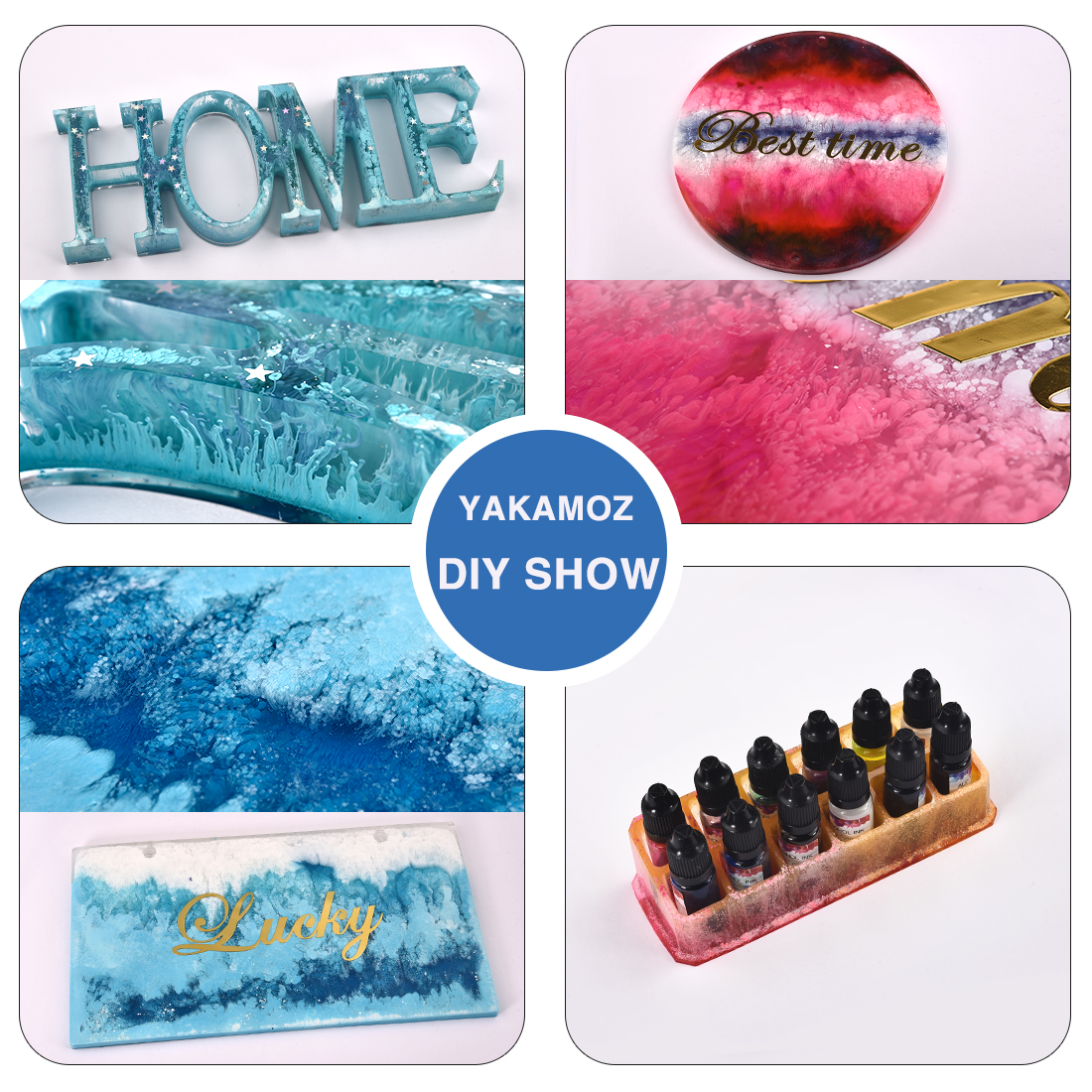 1 Set Resin Pigment Kit Art In - Resin Dye Alcohol ulasan dan harga