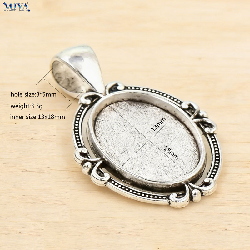 MJYA 10pcs Vintage Pendant Set - Resin Craft Supplies ulasan dan harga
