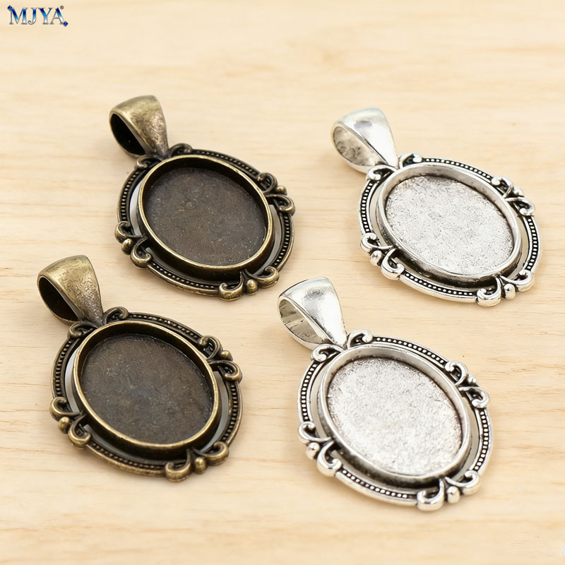 MJYA 10pcs Vintage Pendant Set - Resin Craft Supplies ulasan dan harga