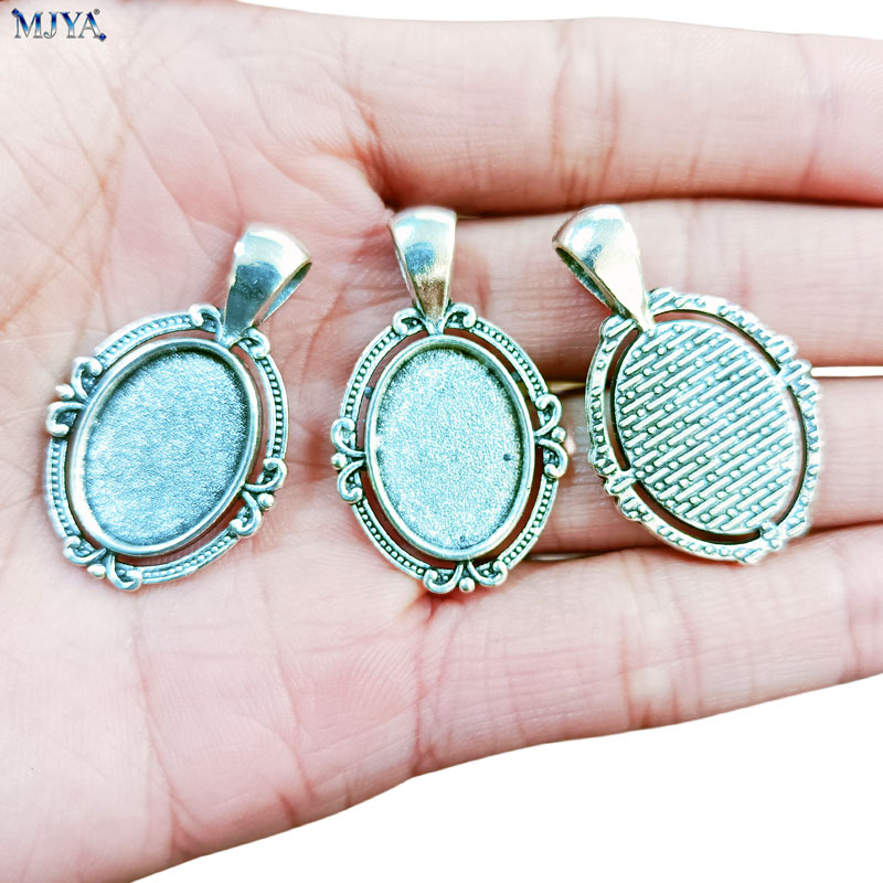 MJYA 10pcs Vintage Pendant Set - Resin Craft Supplies ulasan dan harga