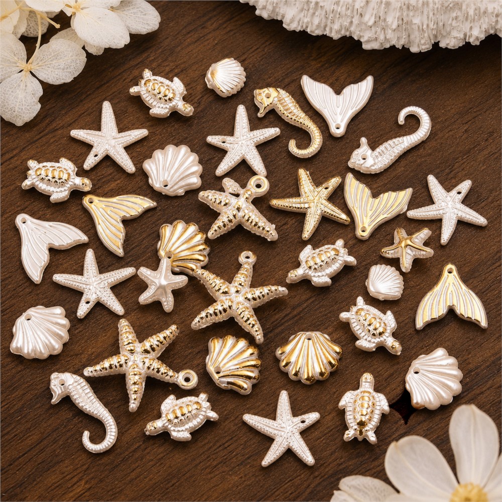 30/50g Mix Random Summer Starf - Resin Crafts Diy ulasan dan harga